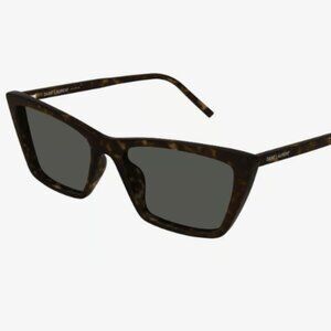 Saint Laurent Women's Sunglasses | SL 737 Mica Thin-002 | Minimalistic Frames